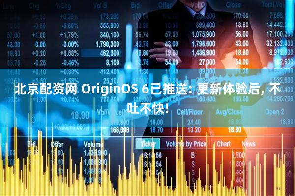 北京配资网 OriginOS 6已推送: 更新体验后, 不吐不快!